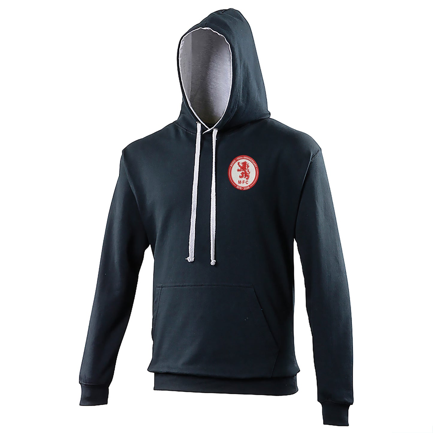 Middlesbrough 150th Anniversary Contrast Hoodie