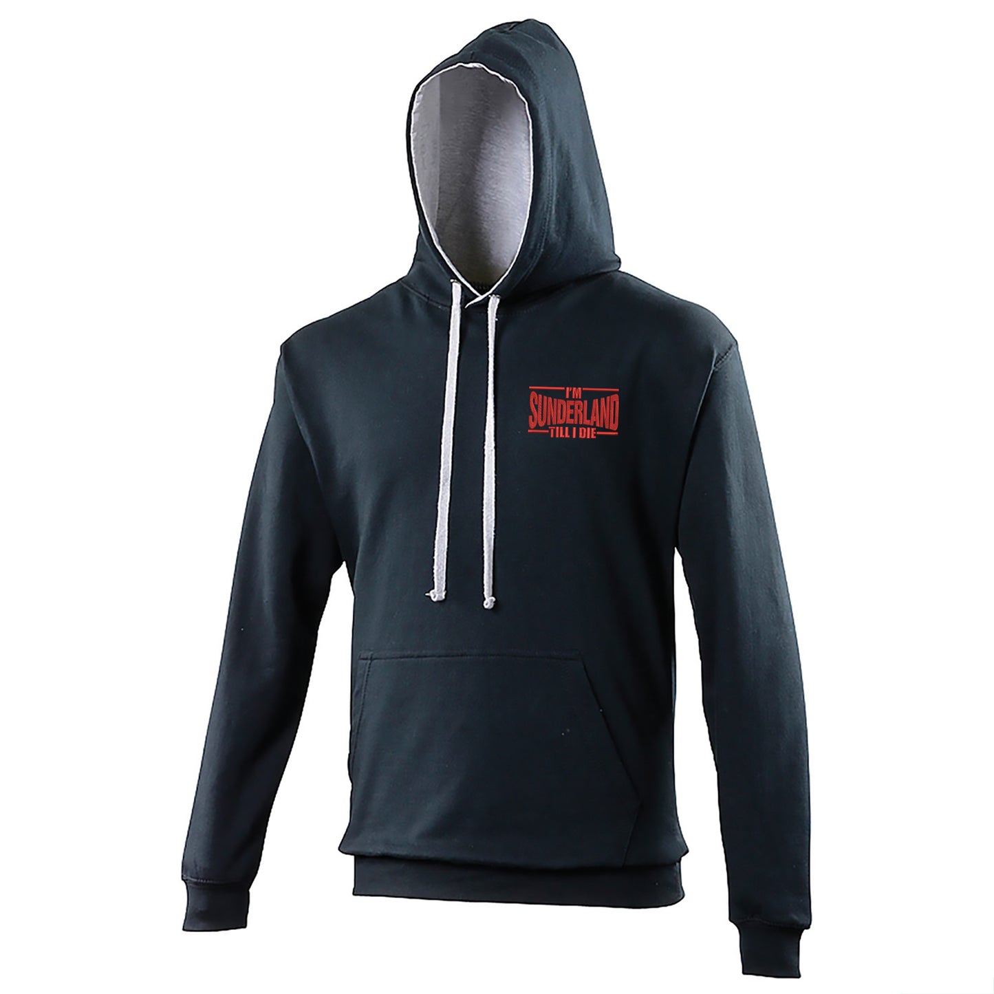 Sunderland Till I Die Embroidered Contrast Hoodie