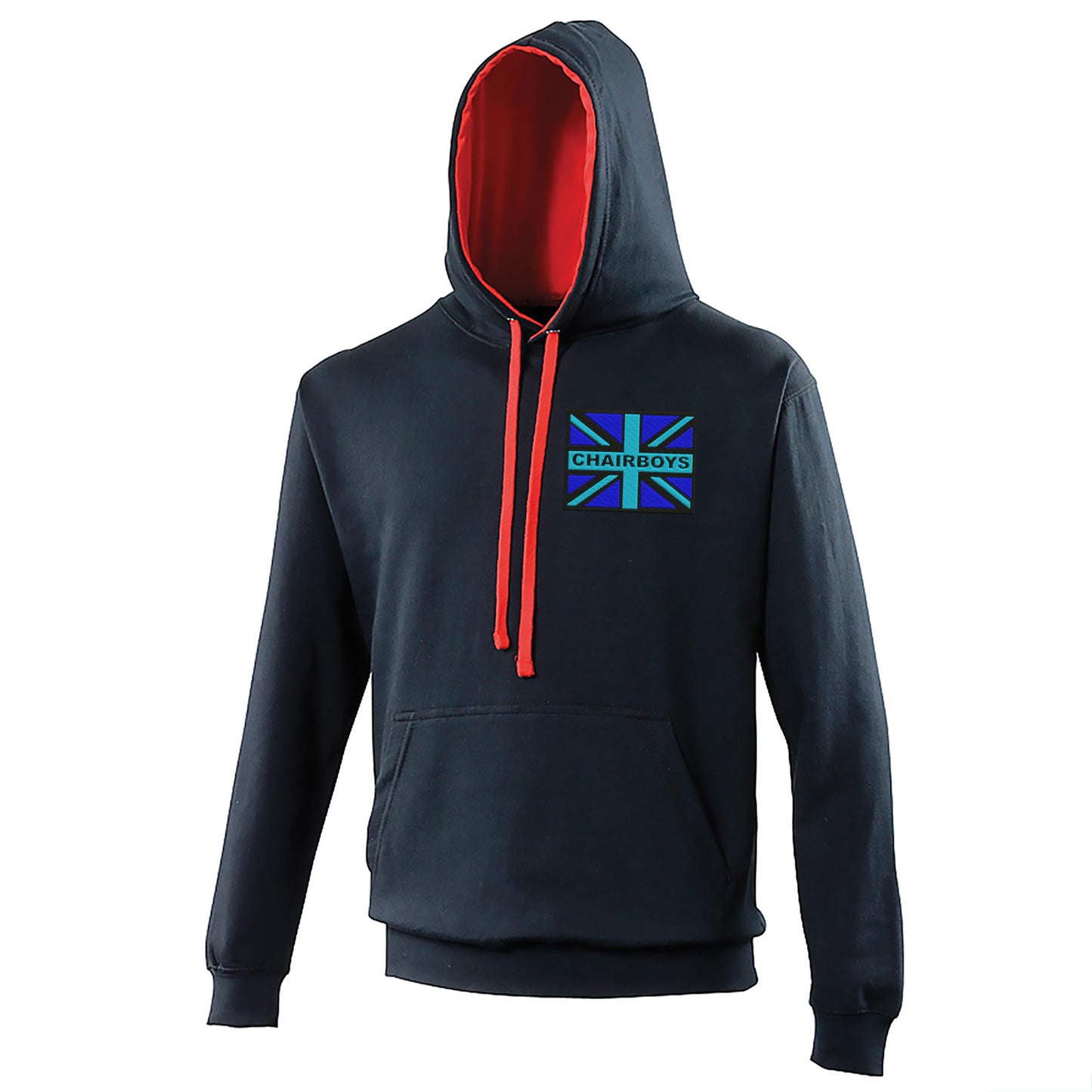Chairboys Coloured Union Jack Hoodie