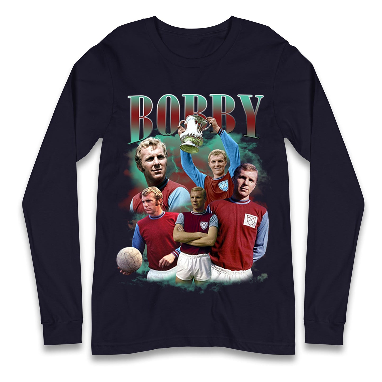 Bobby Moore Long Sleeve T Shirt