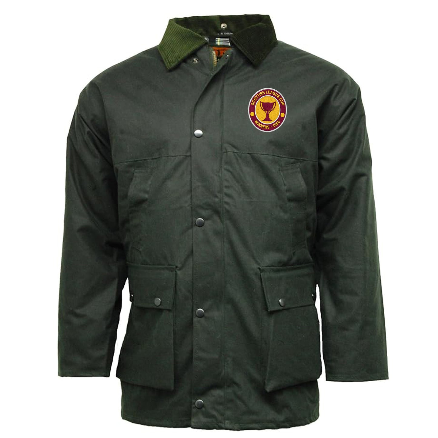 Retro Motherwell Scottish League Cup Winners 1950 Coat
