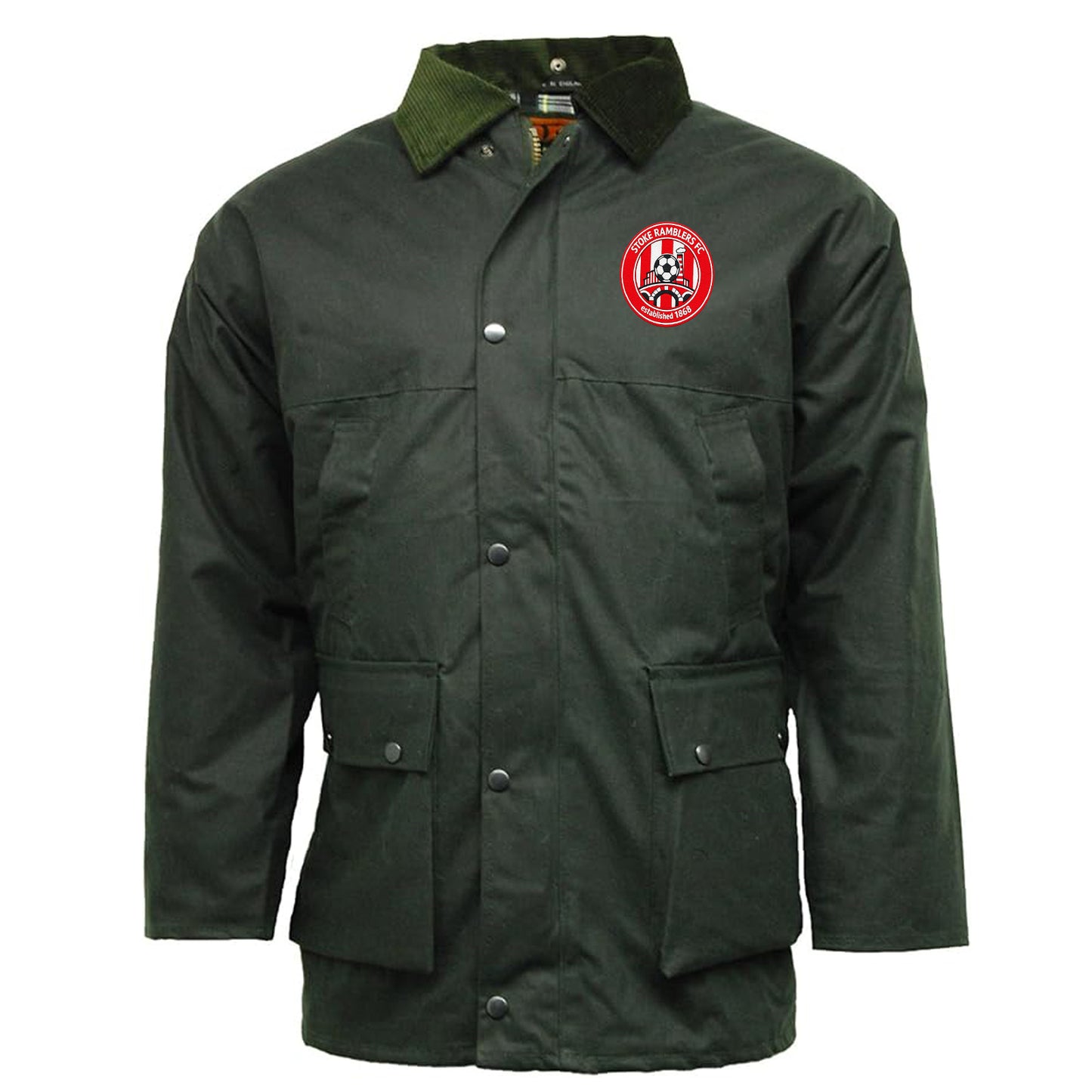Retro Stoke City Football Coat