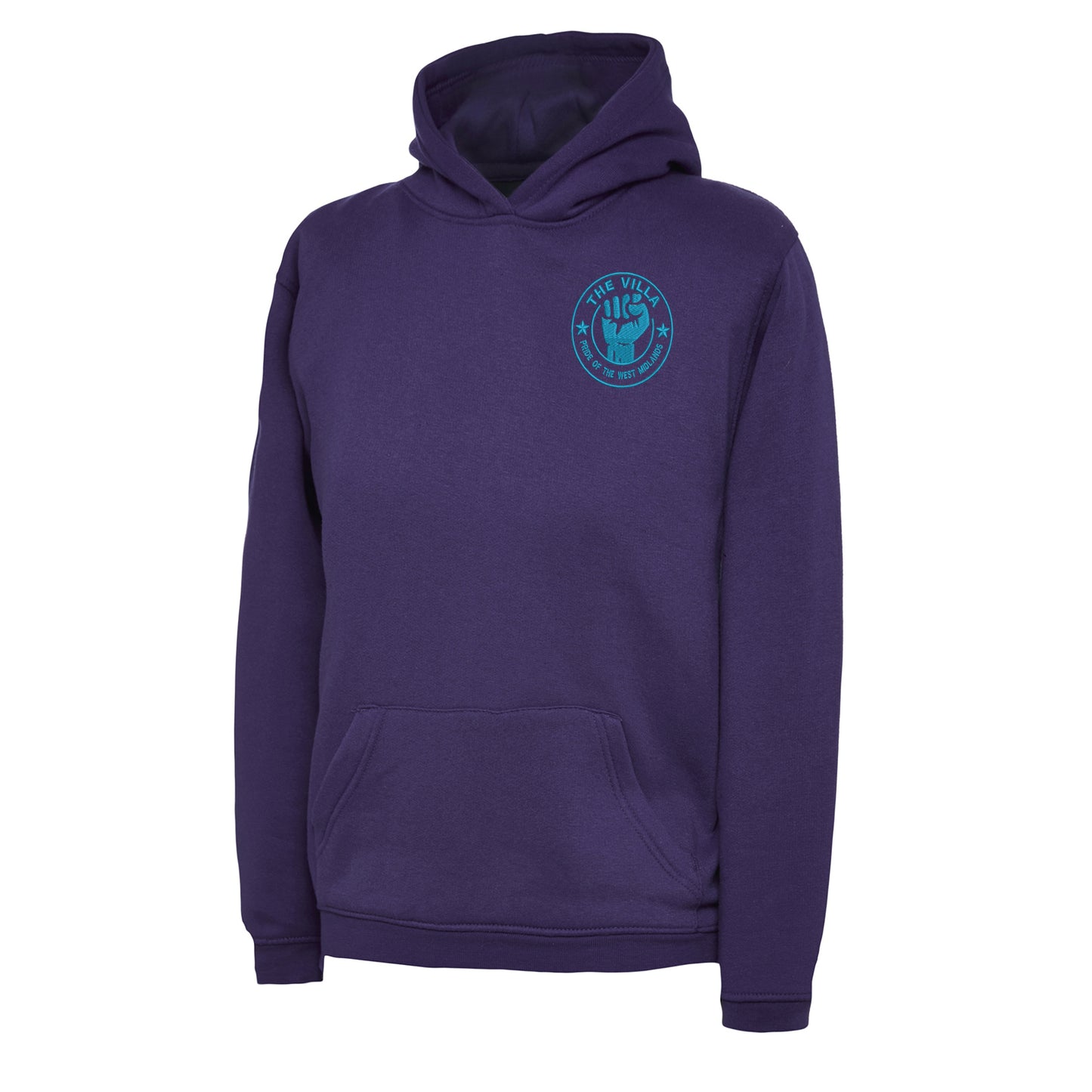 The Villa Pride of The West Midlands Embroidered Children's Hoodie