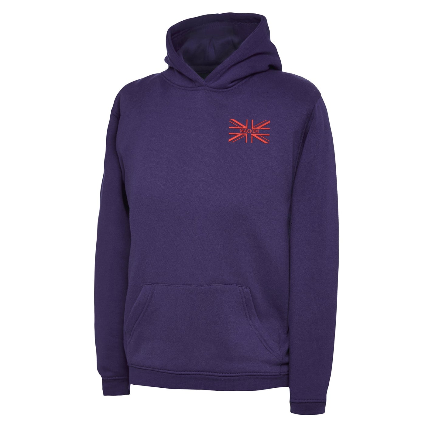 Mackem Union Jack Embroidered Children's Hoodie