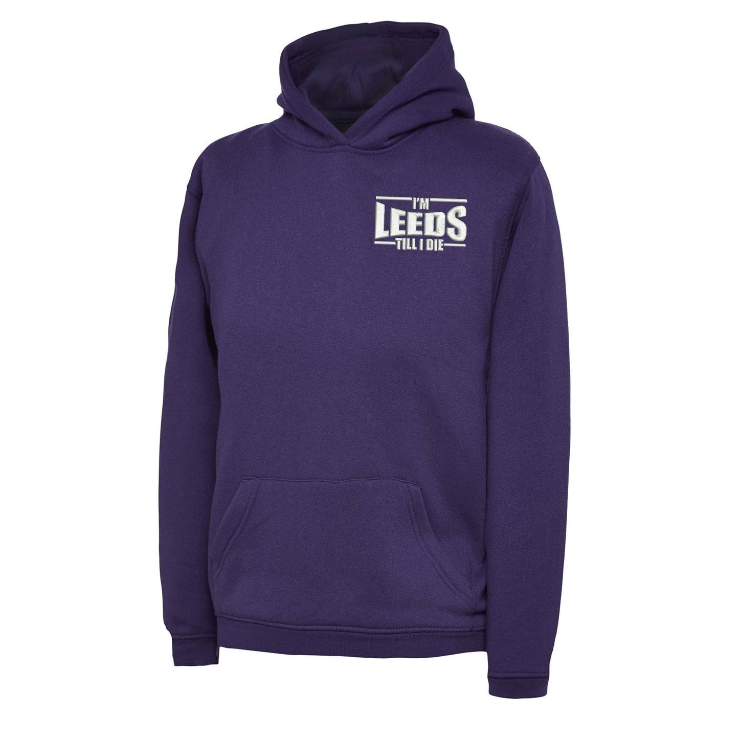 I'm Leeds Till I Die Embroidered Children's Hoodie