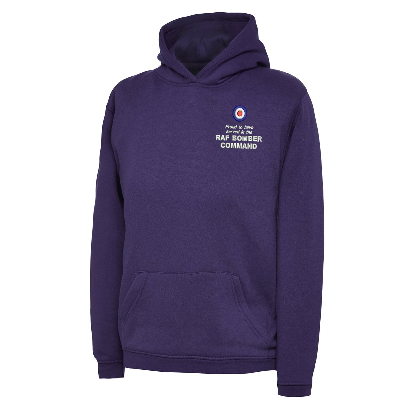 Proud to Have Served in The RAF Bomber Command Embroidered Children's Hoodie