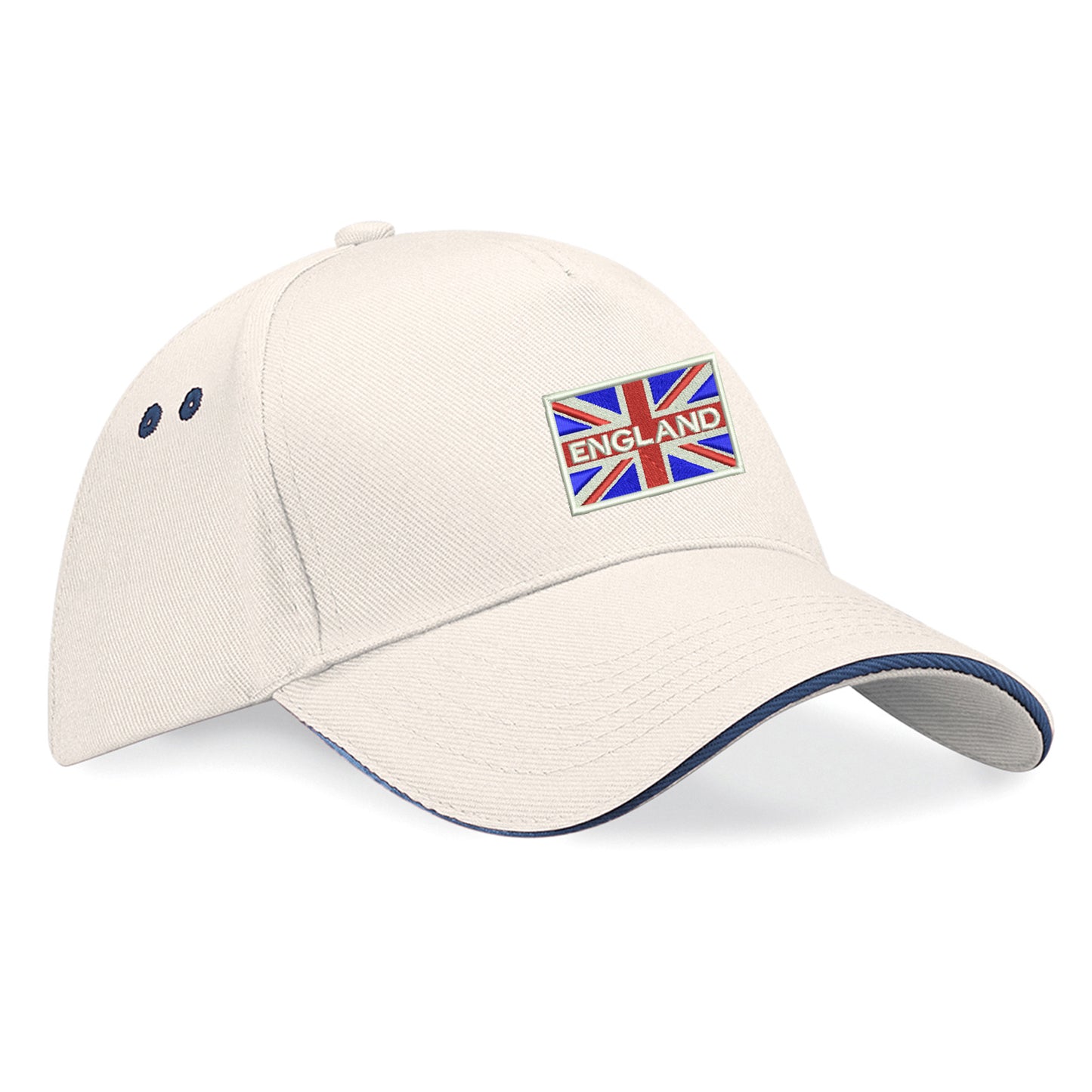 England Coloured Union Jack Baseball Cap