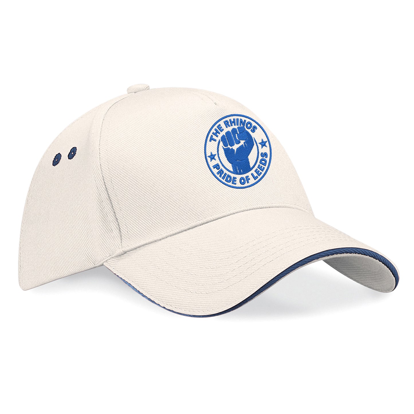 The Rhinos Pride of Leeds Embroidered Baseball Cap