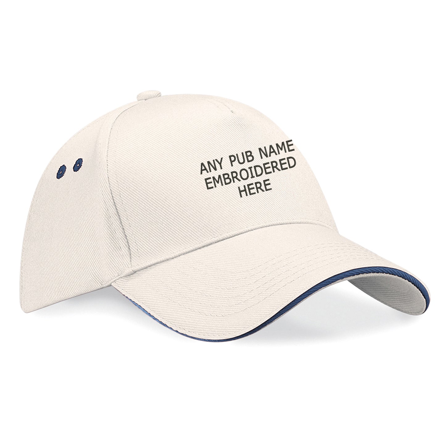 Personalised Embroidered Pub Baseball Cap