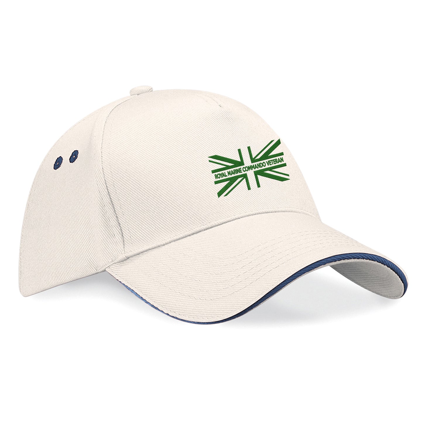 Royal Marine Commando Veteran Union Jack Baseball Cap