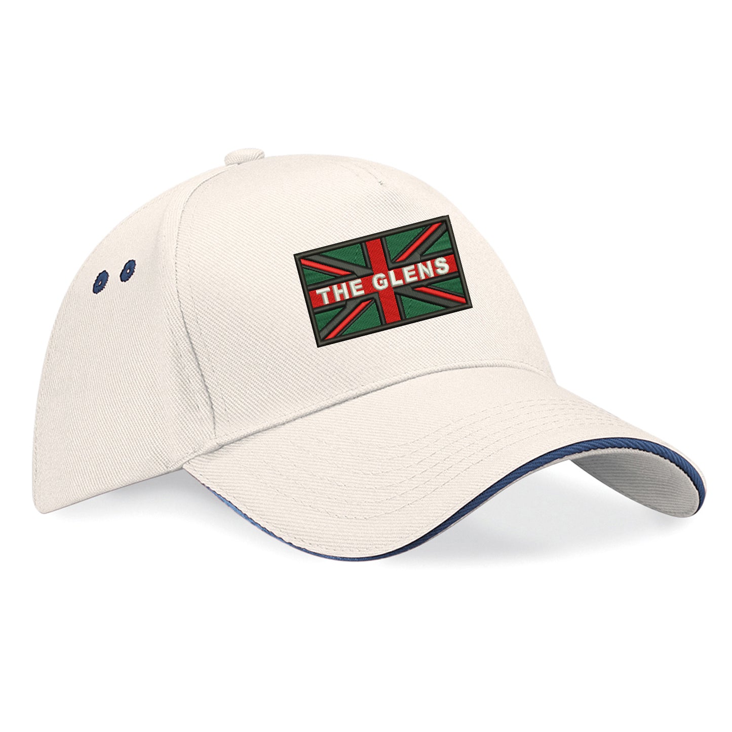 The Glens Coloured Union Jack Cap