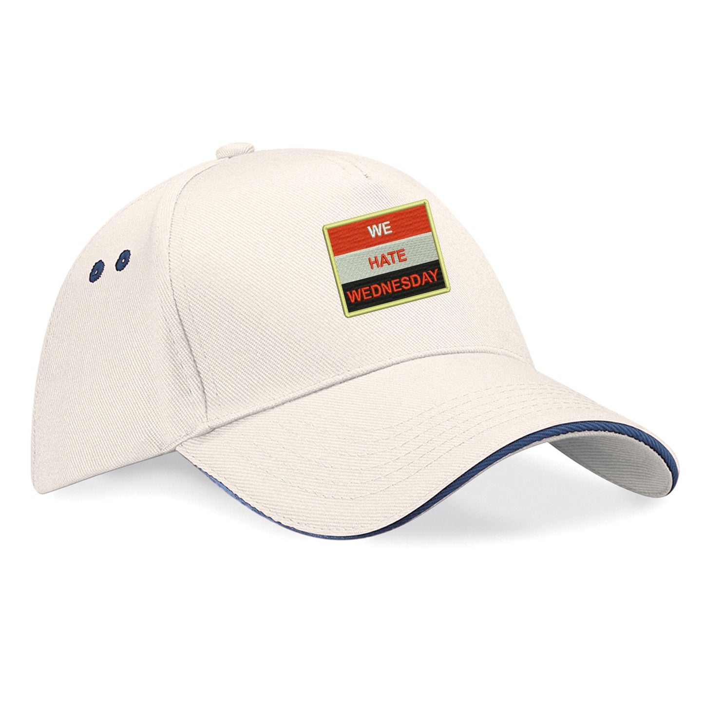 We Hate Wednesday Embroidered Baseball Cap