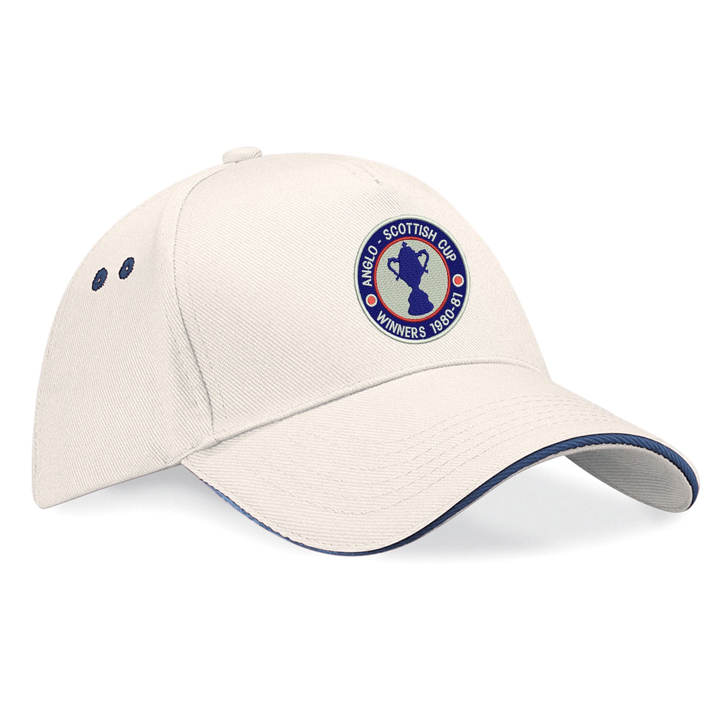 Retro Chesterfield Anglo-Scottish Cup Winners 1981 Embroidered Baseball Cap