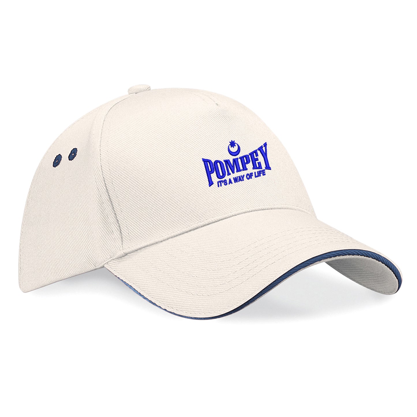 Pompey It's a Way of Life Embroidered Baseball Cap