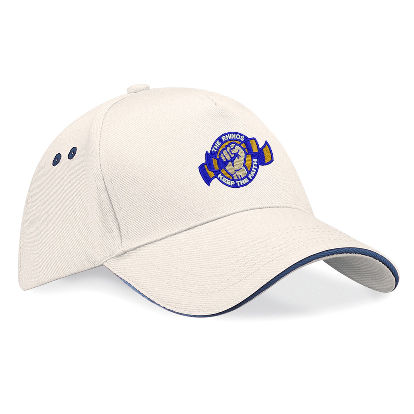 The Rhinos Keep The Faith Embroidered Baseball Cap