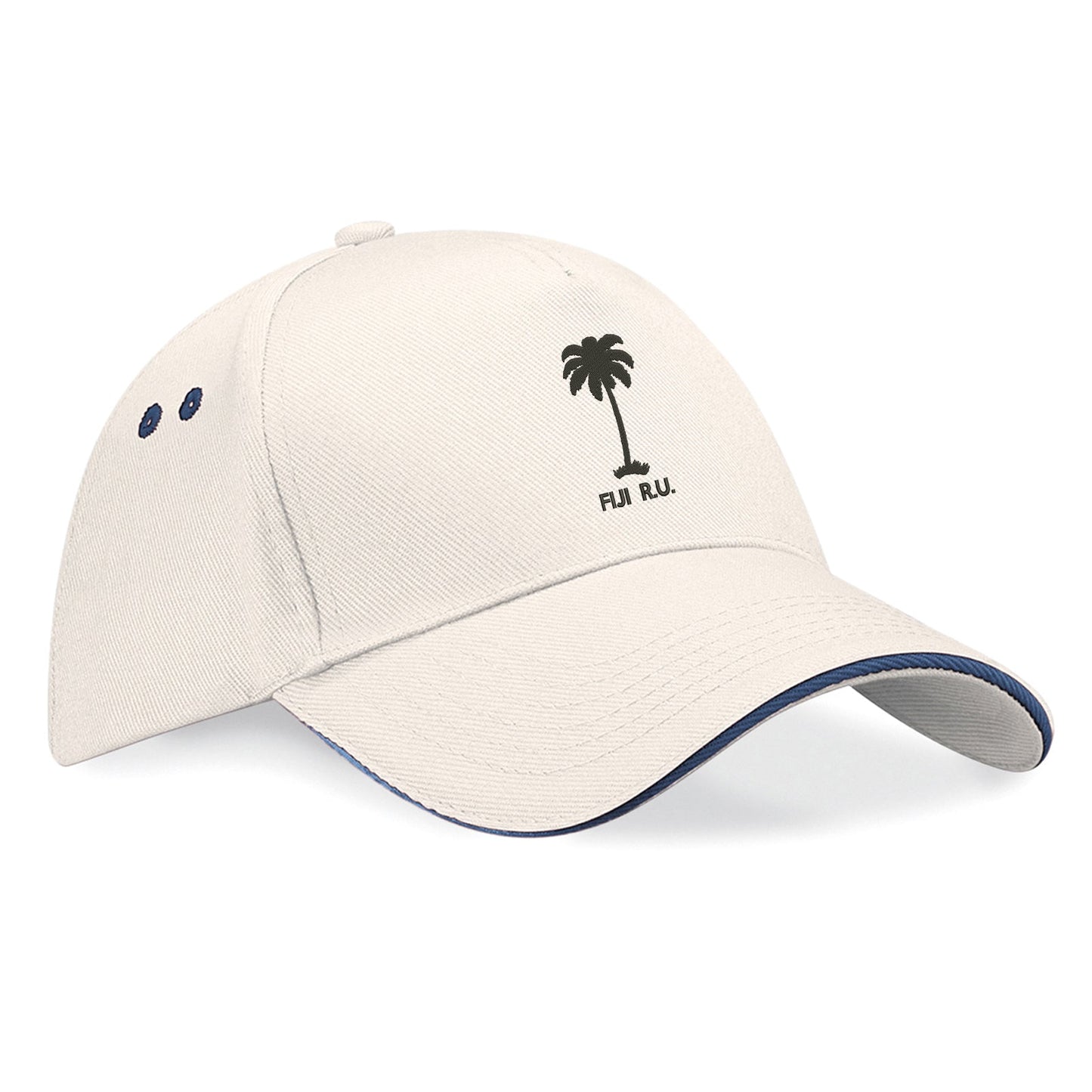 Retro Fiji Rugby 1920s Baseball Cap