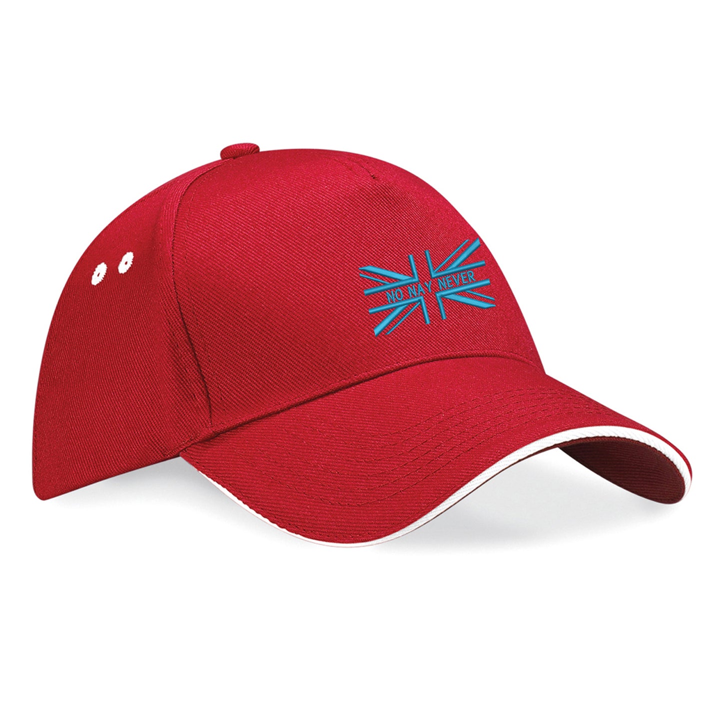 No Nay Never Union Jack Baseball Cap