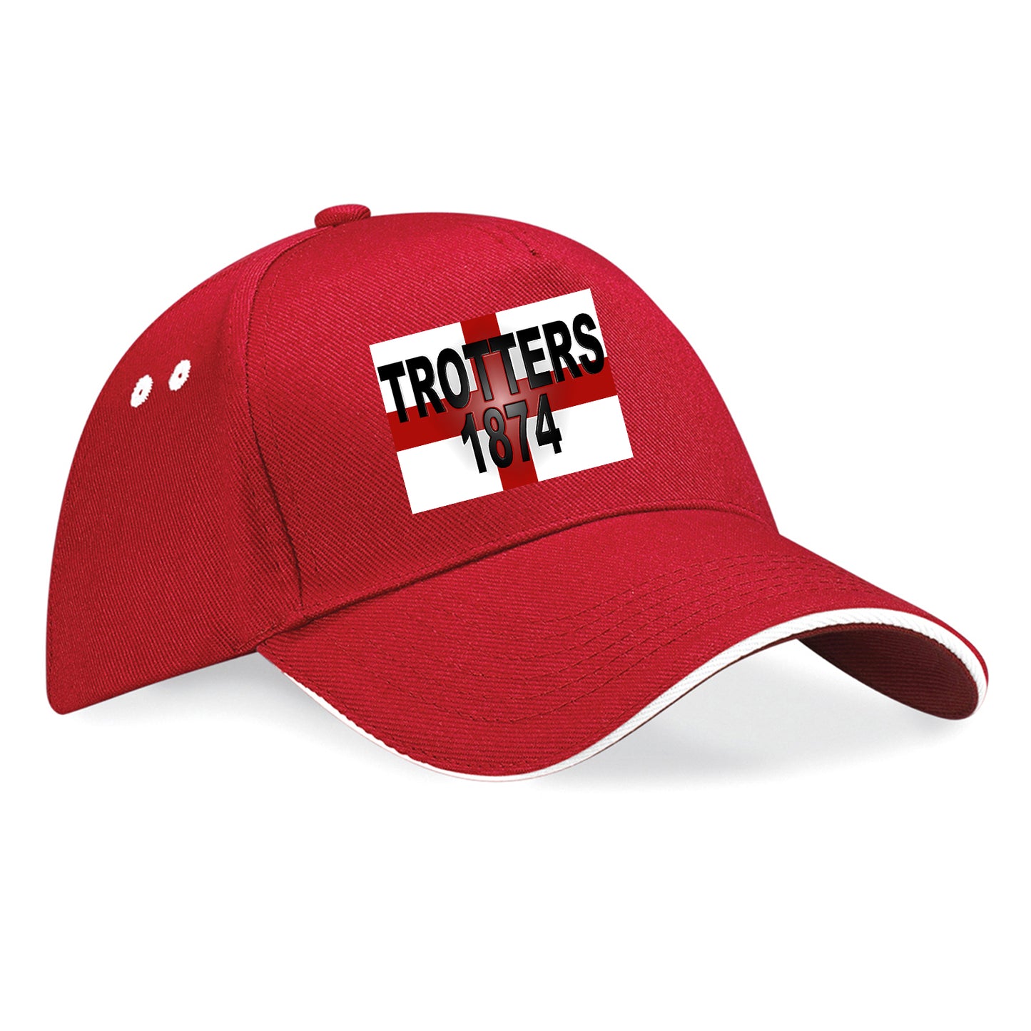 Trotters 1874 England Flag Baseball Cap