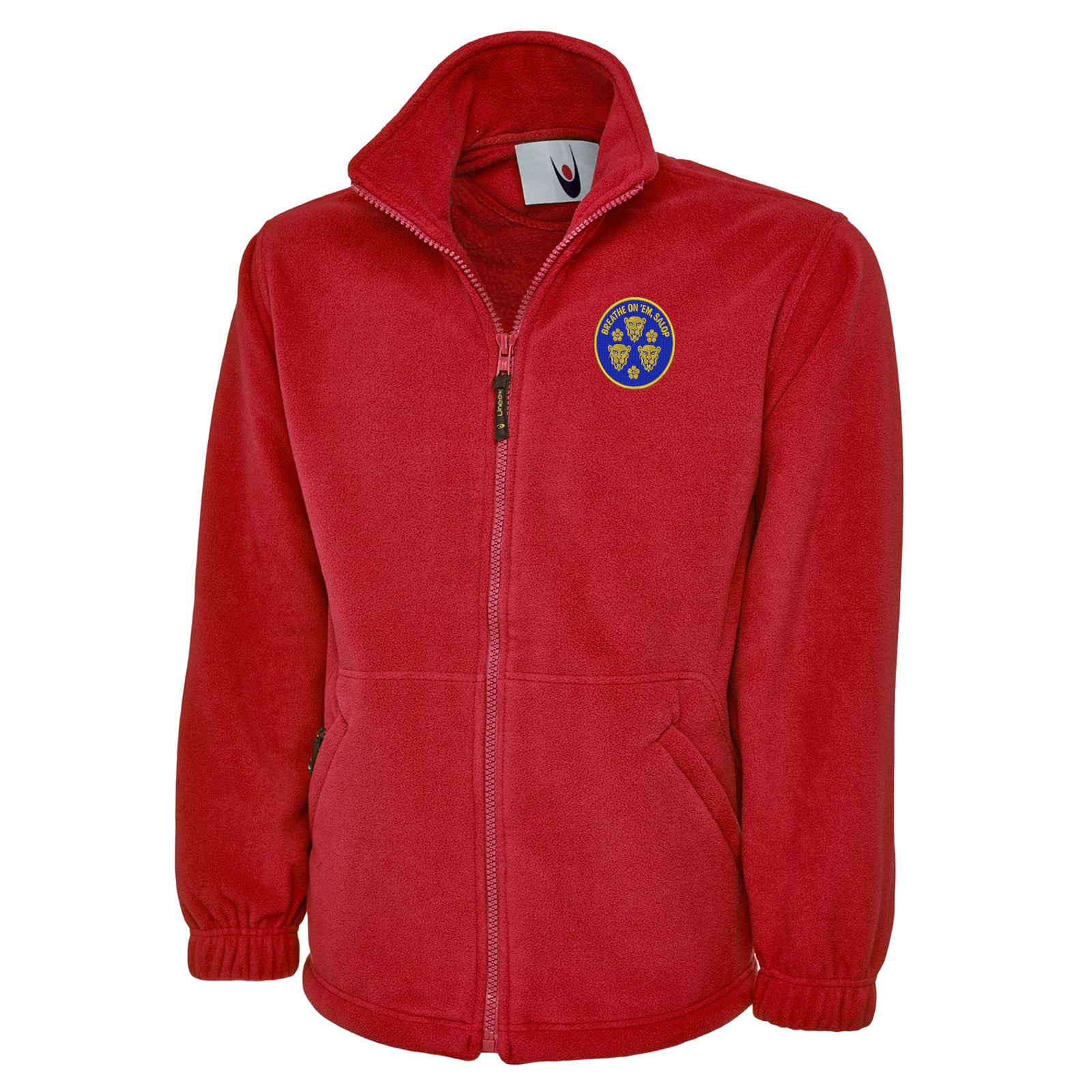 Shrewsbury Town Breathe on em Salop Fleece Jacket