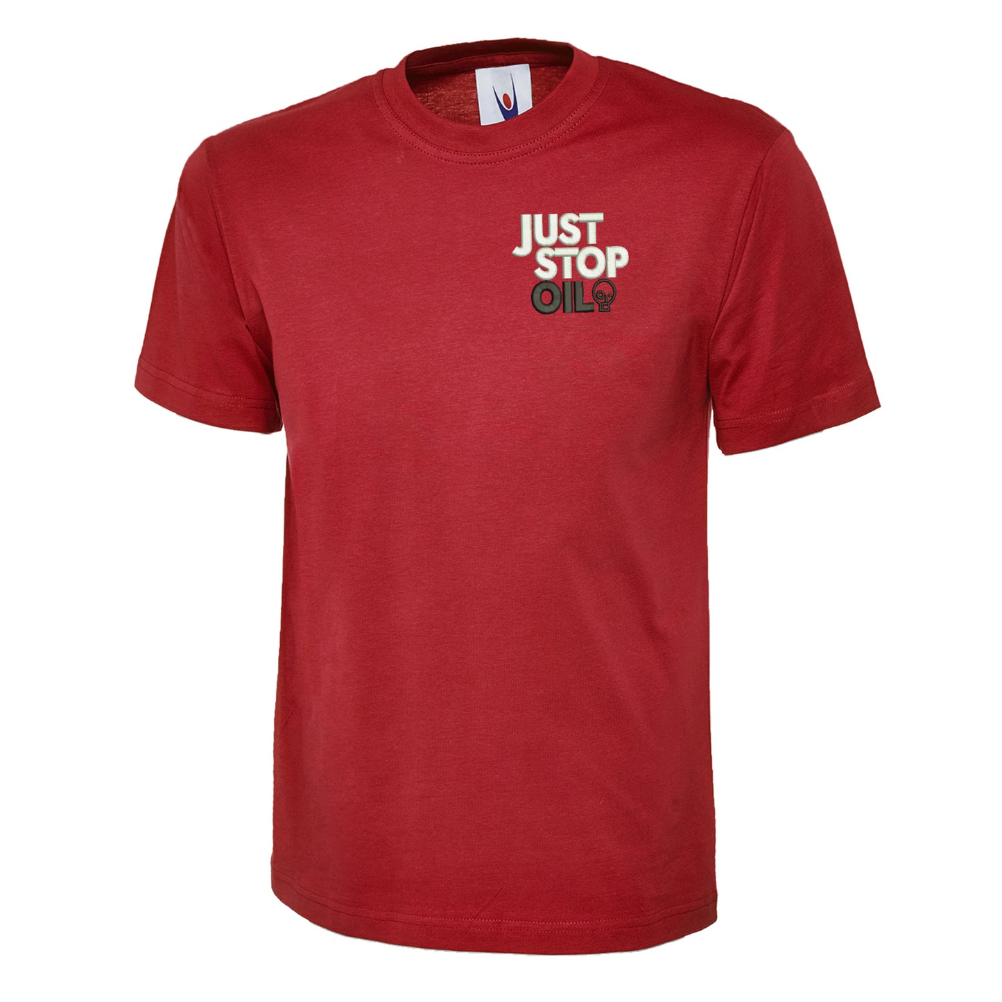 Just Stop Oil Embroidered Children's T-Shirt