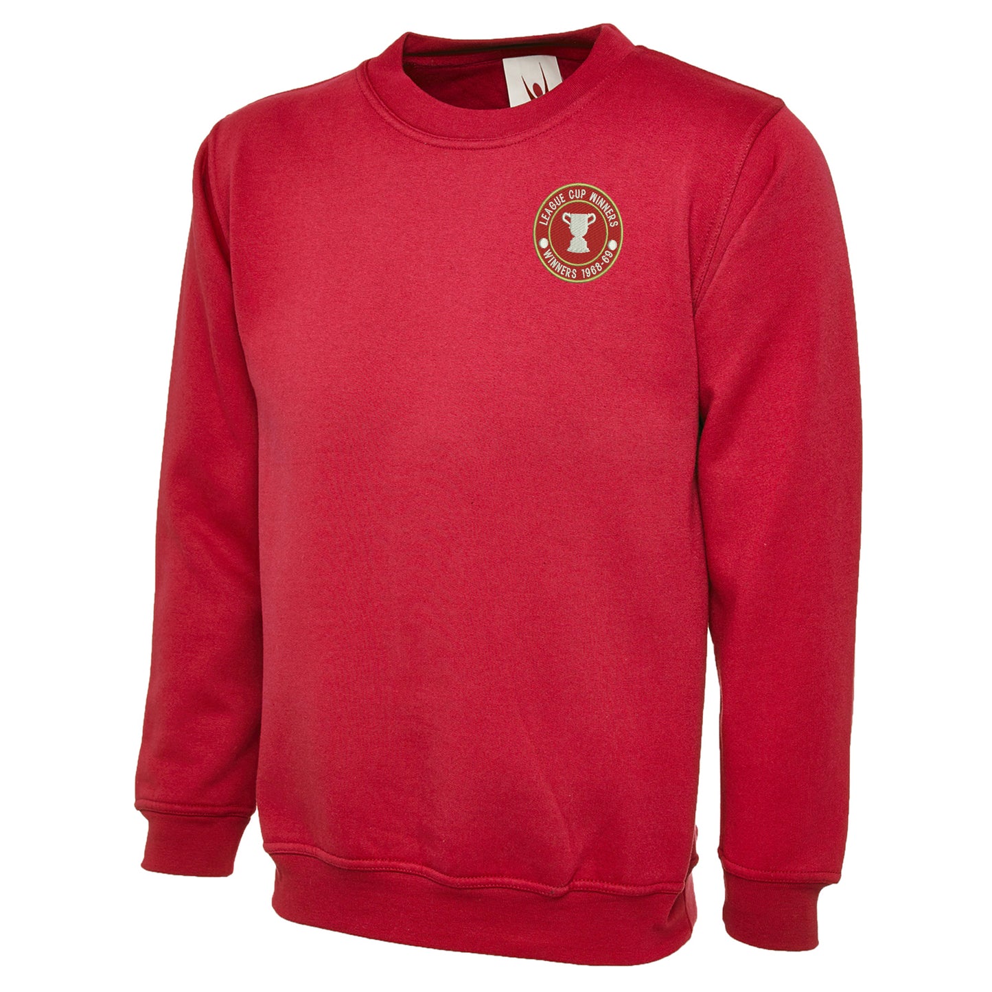 Retro Swindon Town Football League Cup Winners 1969 Embroidered Classic Sweatshirt