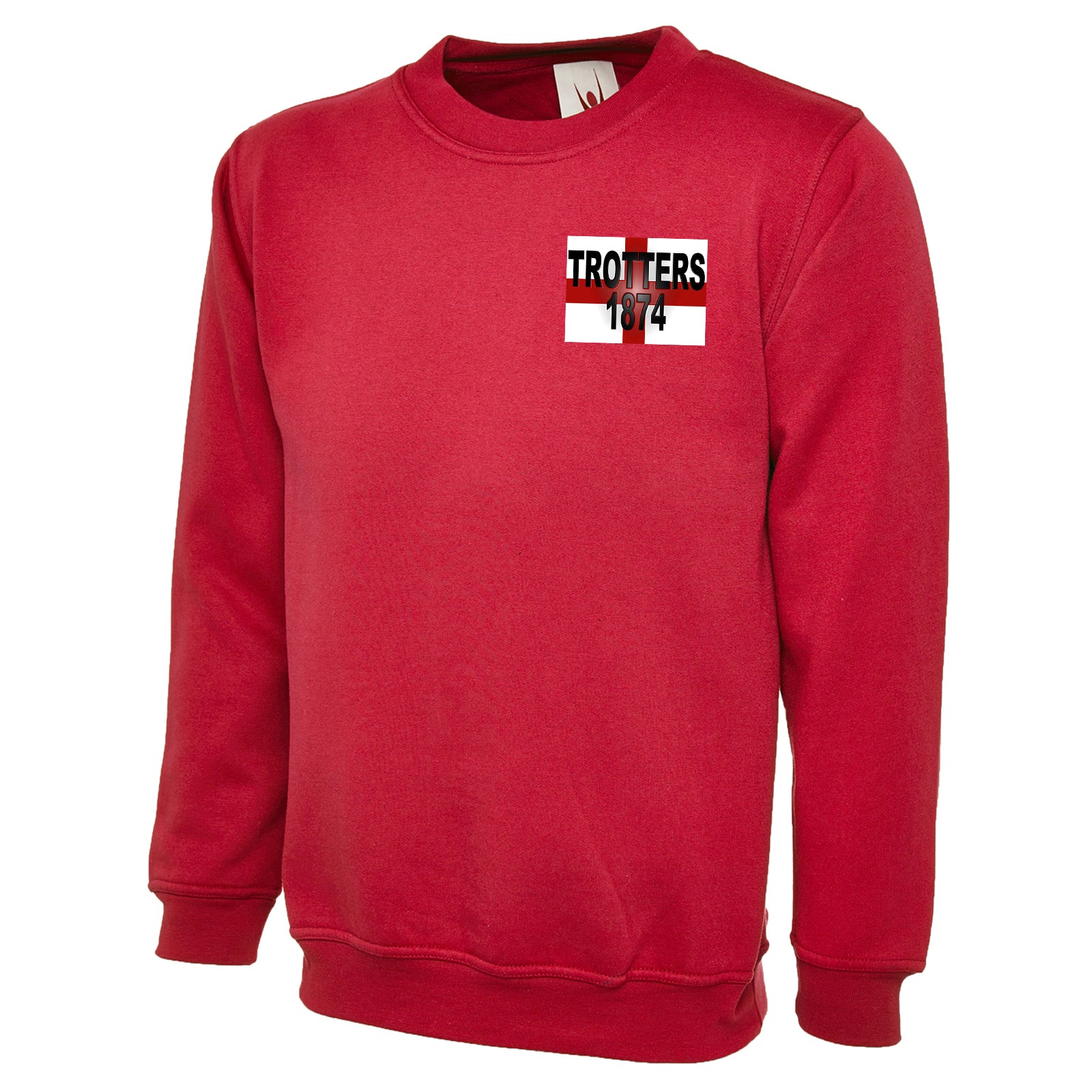 Trotters 1874 England Flag Sweatshirt