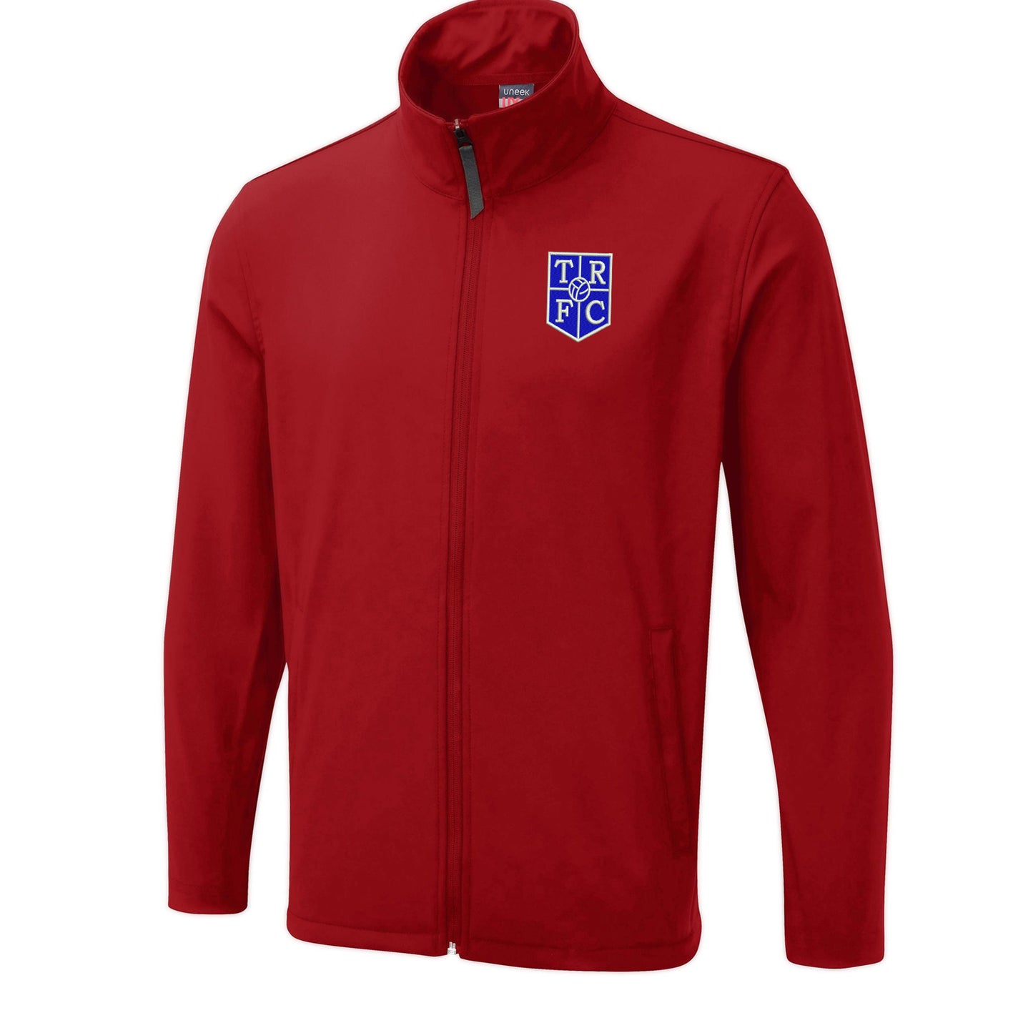Retro Tranmere 1983 Embroidered Lightweight Soft Shell Jacket