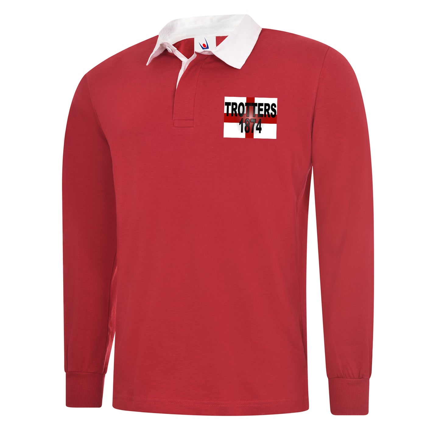 Trotters 1874 England Flag Rugby Shirt