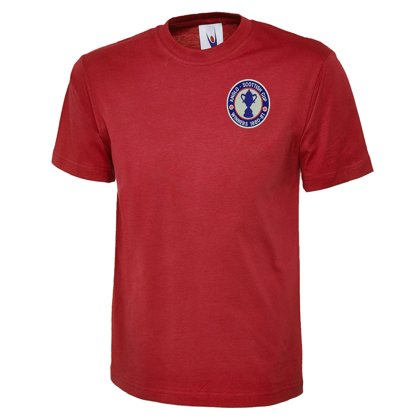 Retro Chesterfield Anglo-Scottish Cup Winners 1981 Embroidered Classic T-Shirt