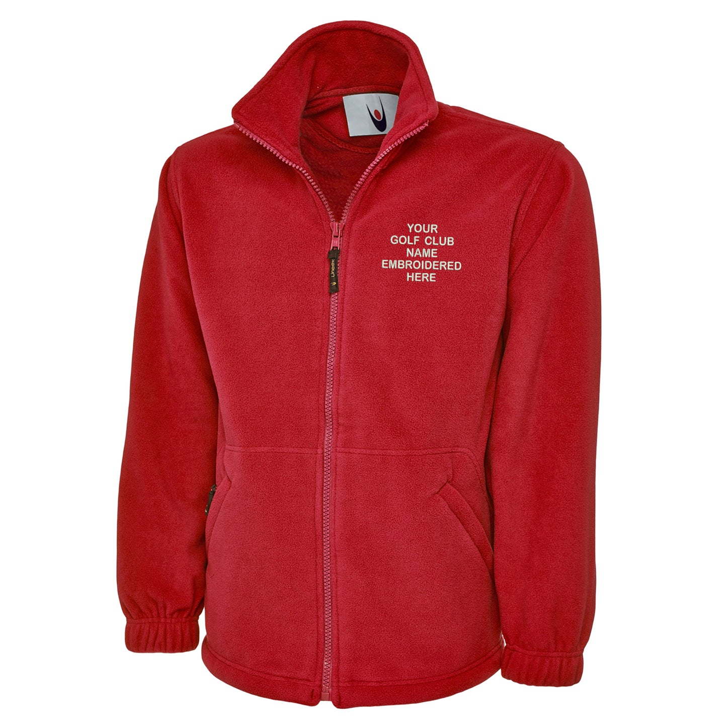 Personalised Golf Club Embroidered Premium Fleece