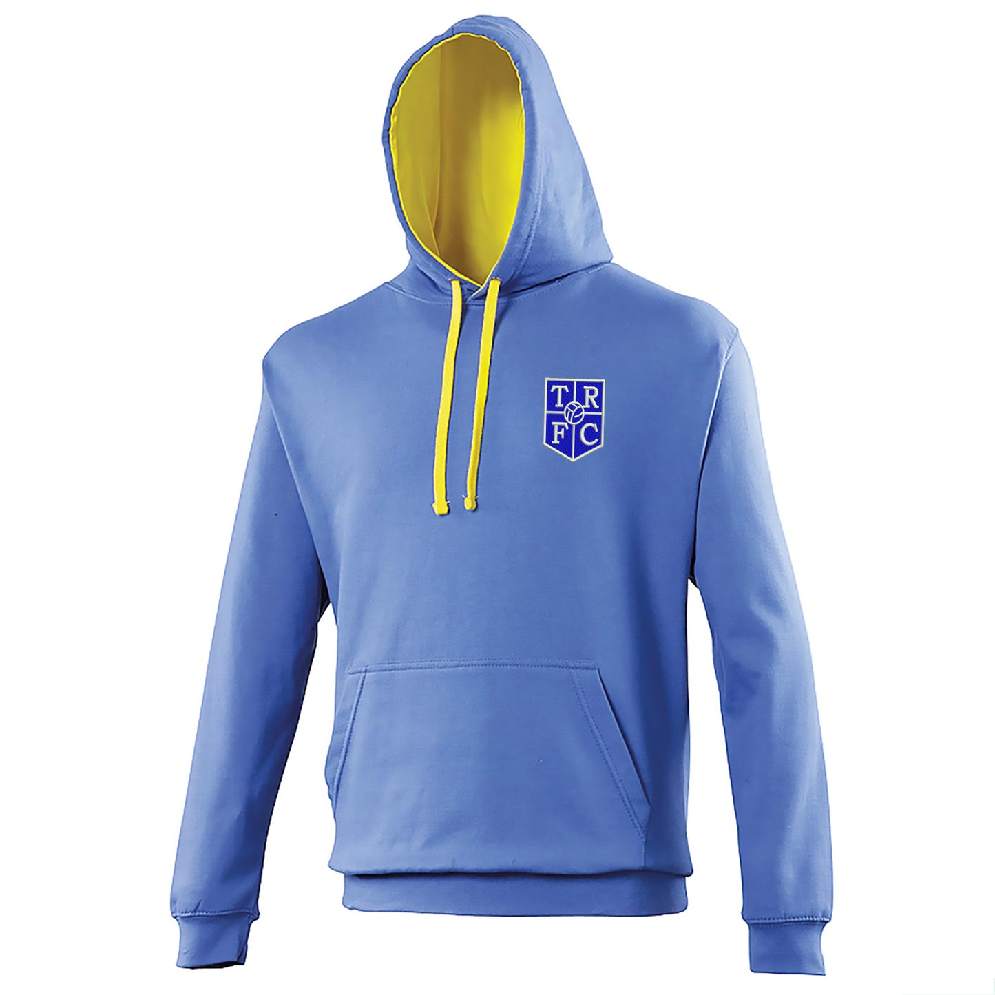 Retro Tranmere 1983 Embroidered Contrast Hoodie