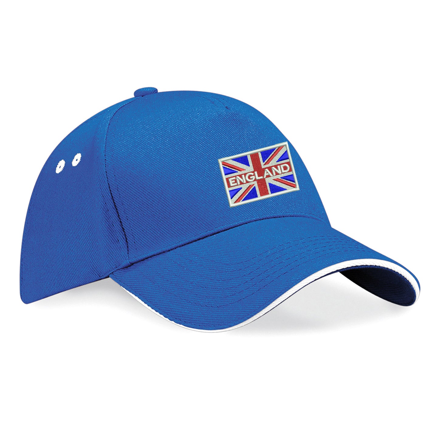 England Coloured Union Jack Baseball Cap