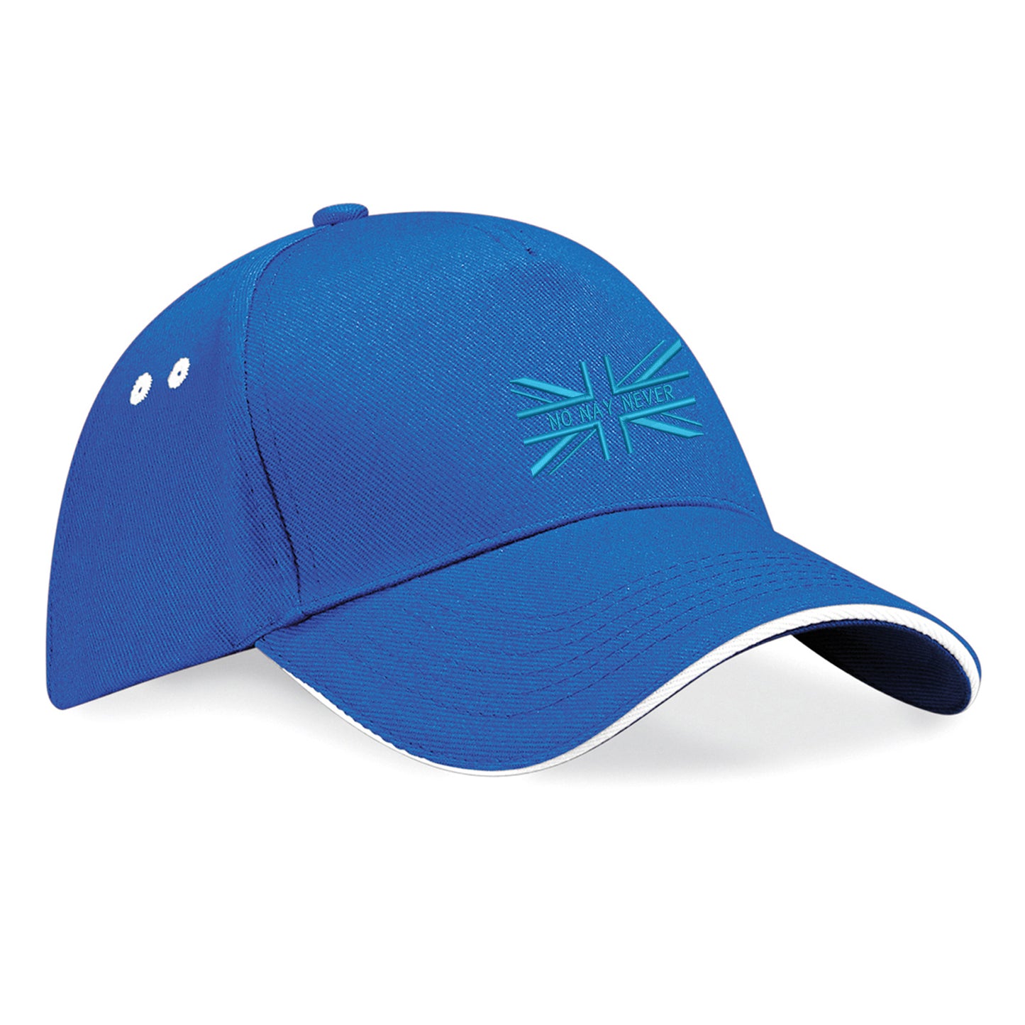 No Nay Never Union Jack Baseball Cap