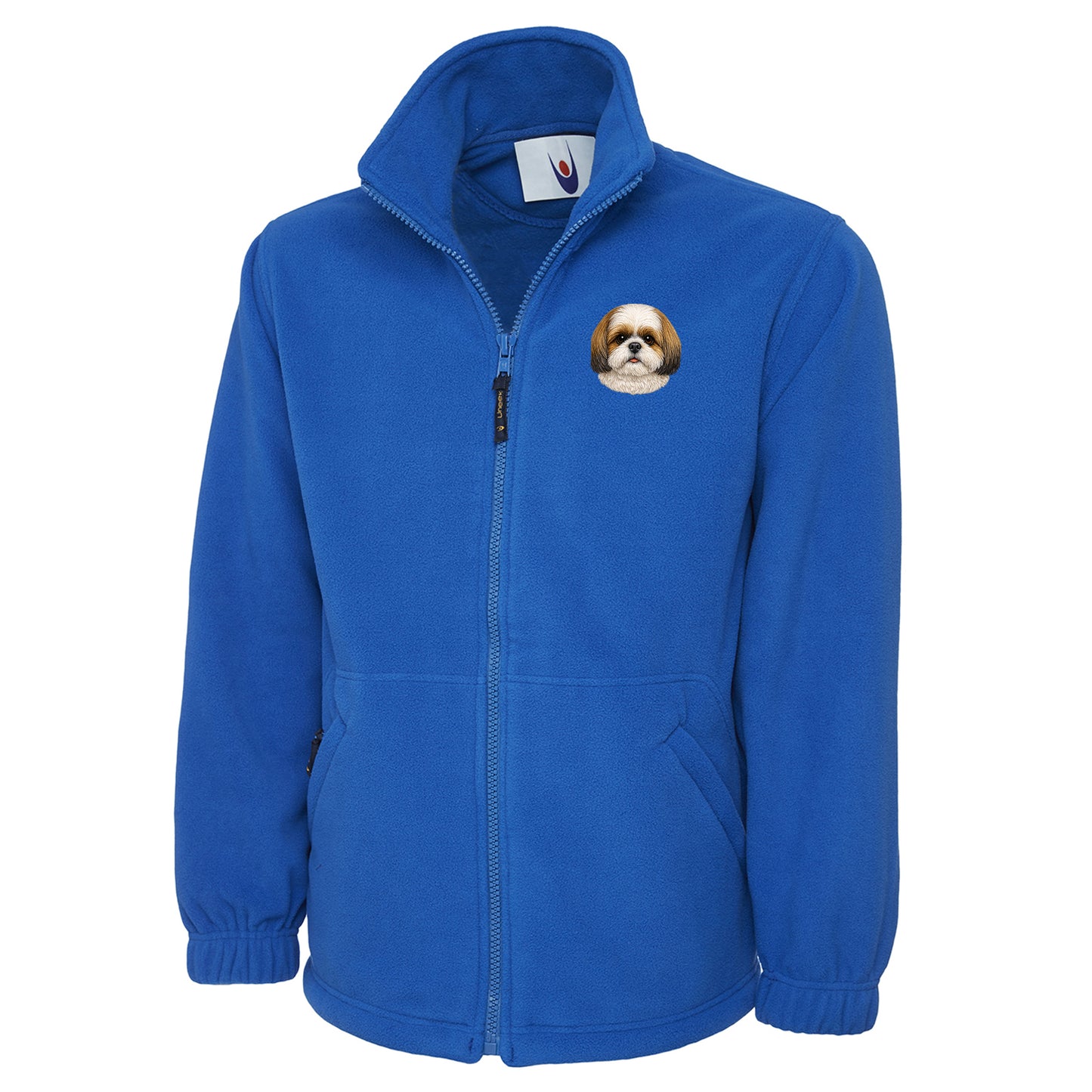 Shih Tzu Dog Face Fleece Jacket
