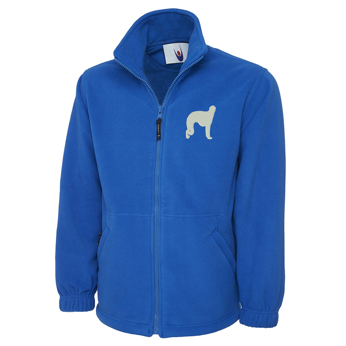 Borzoi Embroidered Premium Fleece Jacket
