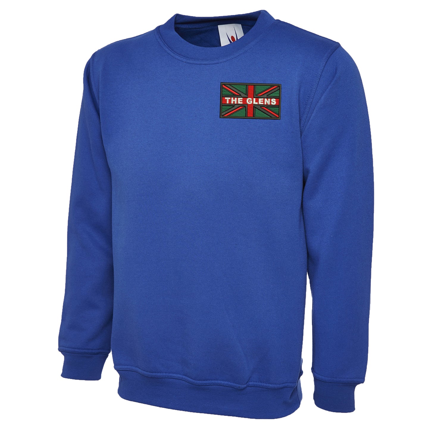 The Glens Coloured Union Jack Sweatshirt