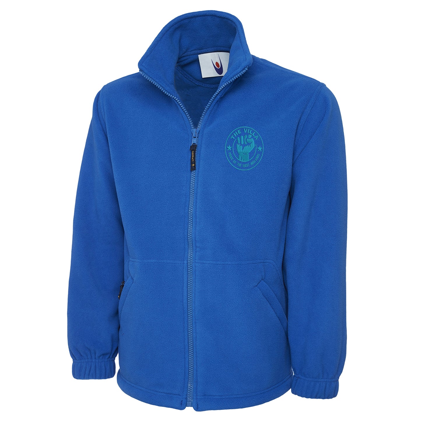 The Villa Pride of The West Midlands Embroidered Premium Fleece Jacket