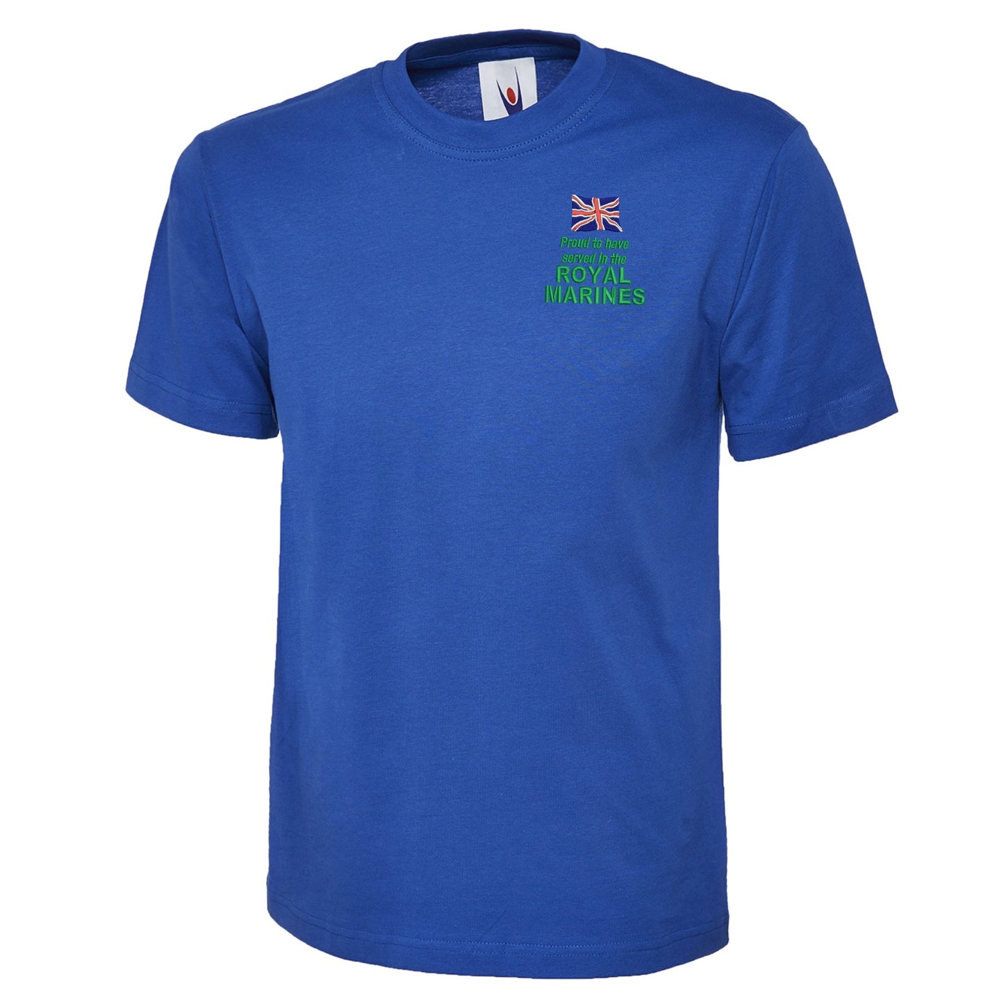 Proud to Have Served in The Royal Marines Embroidered Classic T-Shirt