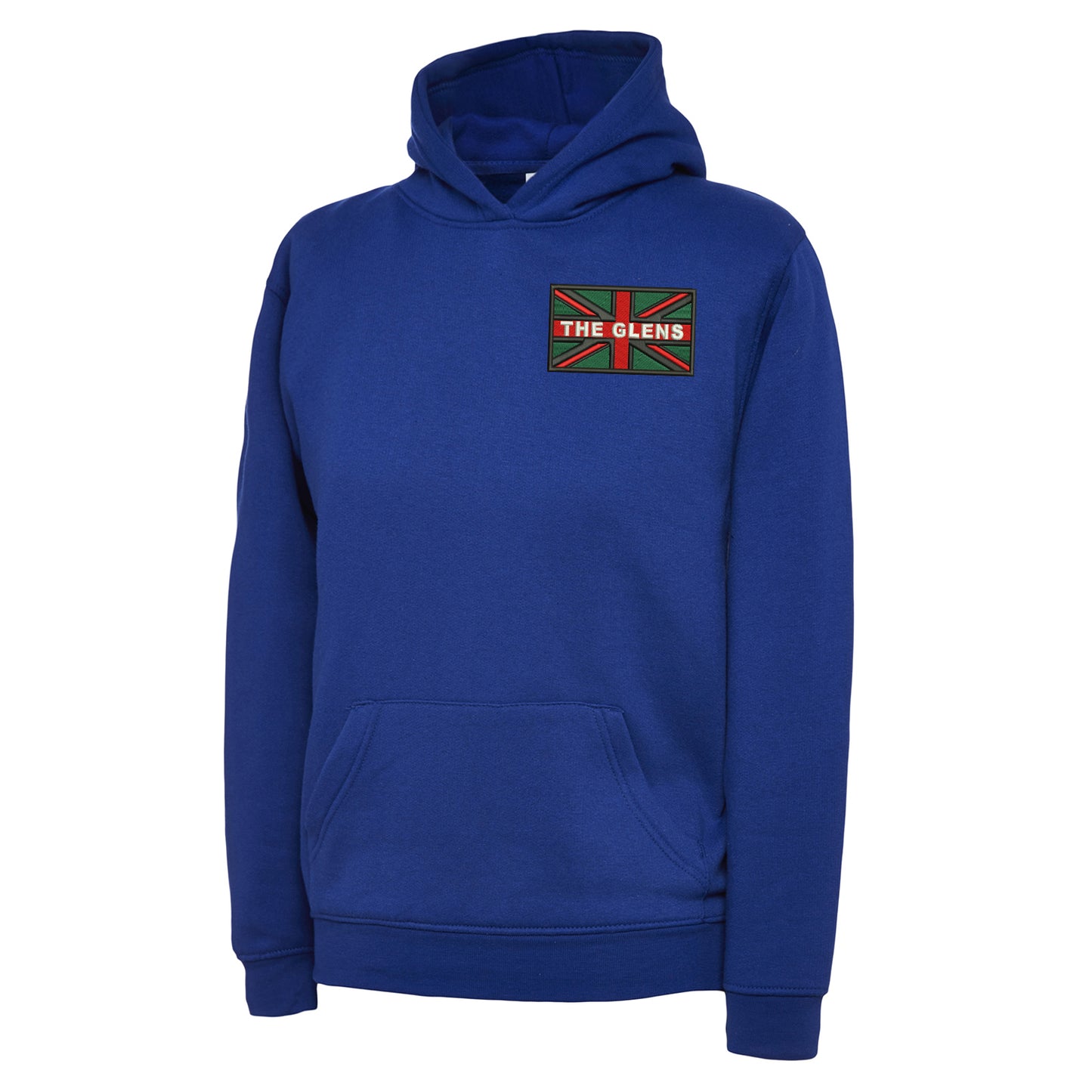 The Glens Coloured Union Jack Hoodie