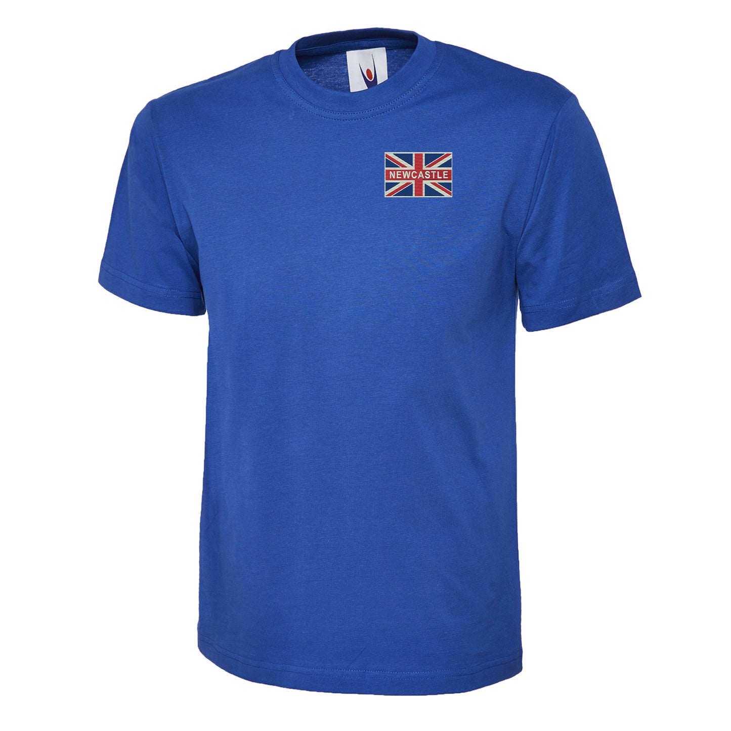 Newcastle Coloured Union Jack Flag Embroidered Children's T-Shirt
