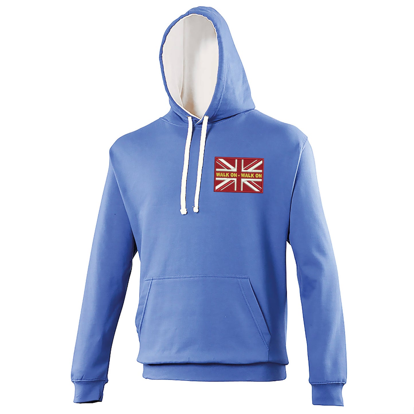 Walk On Walk On Coloured Union Jack Hoodie