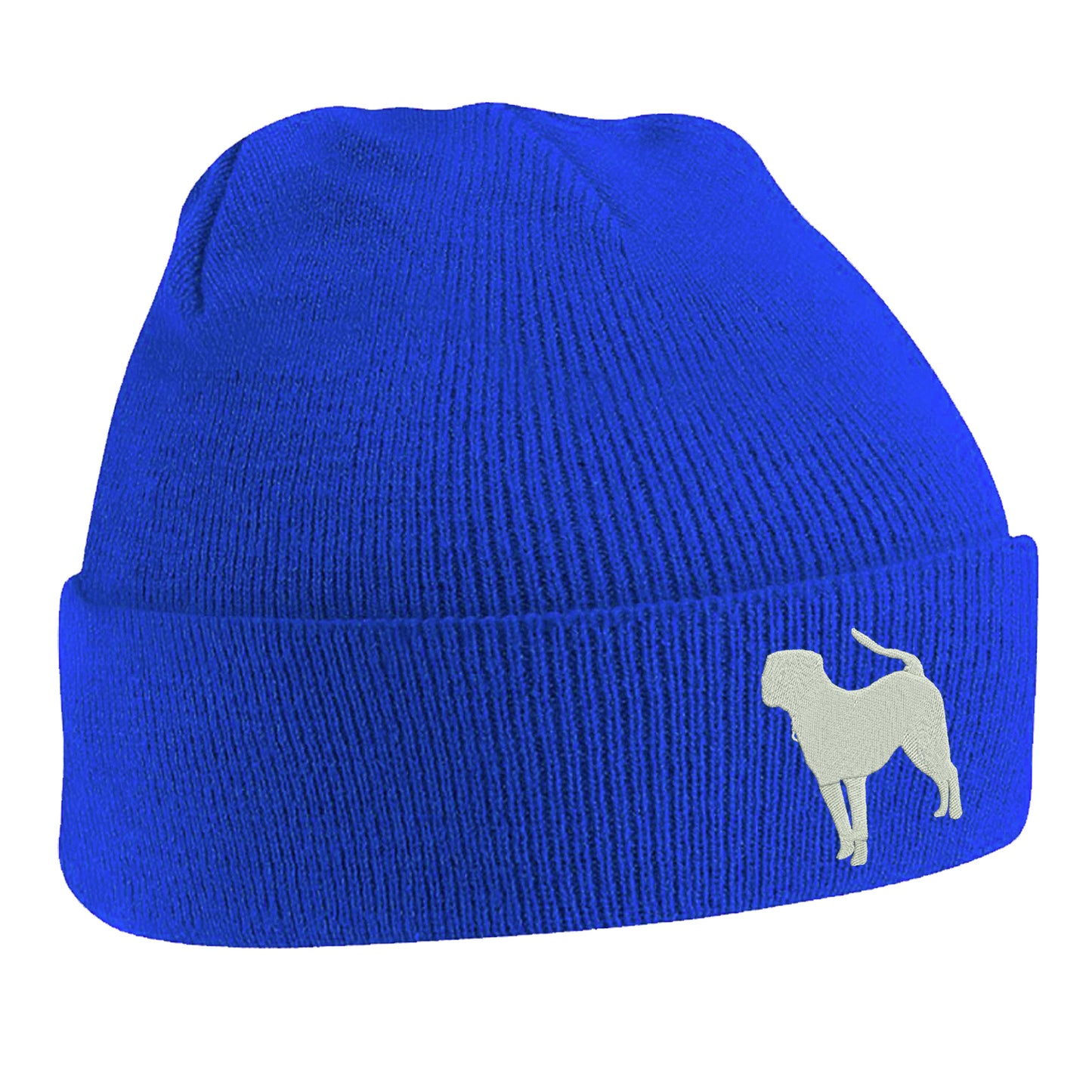 Pit Bull Embroidered Beanie Hat