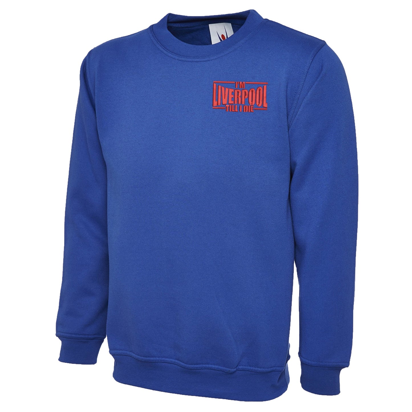 I'm Liverpool Till I Die Embroidered Classic Sweatshirt