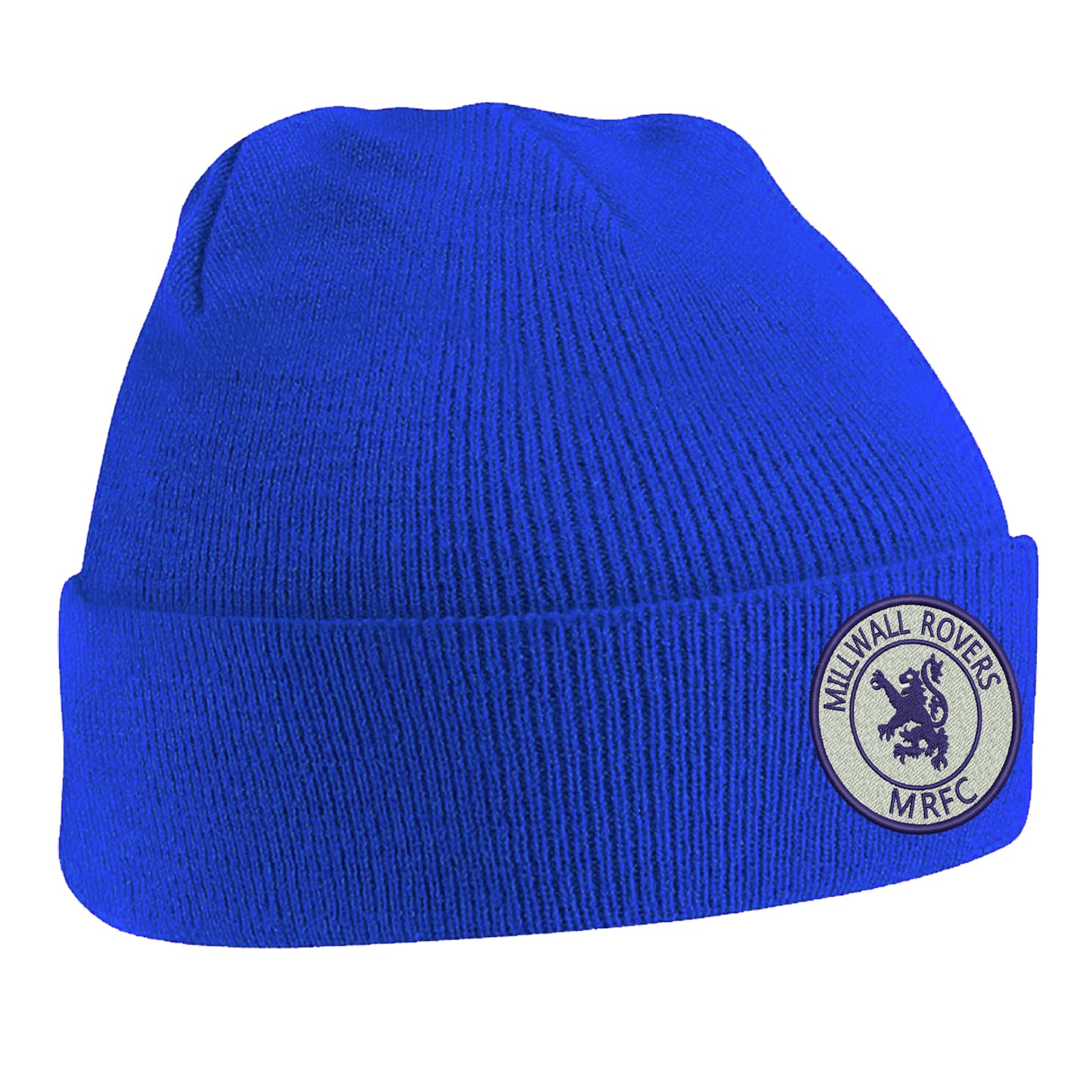Retro Millwall Rovers MRFC Embroidered Beanie Hat