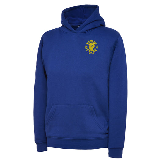 The Rhinos Pride of Leeds Embroidered Hoodie