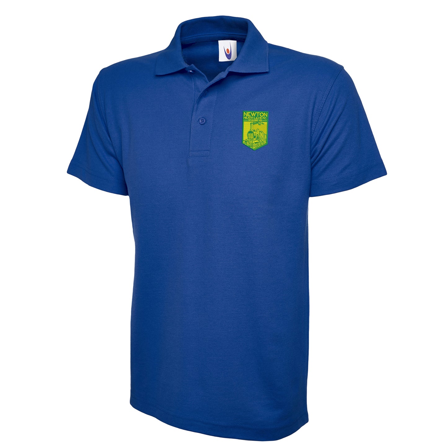 Retro Newton Heath LYR Embroidered Classic Polo Shirt