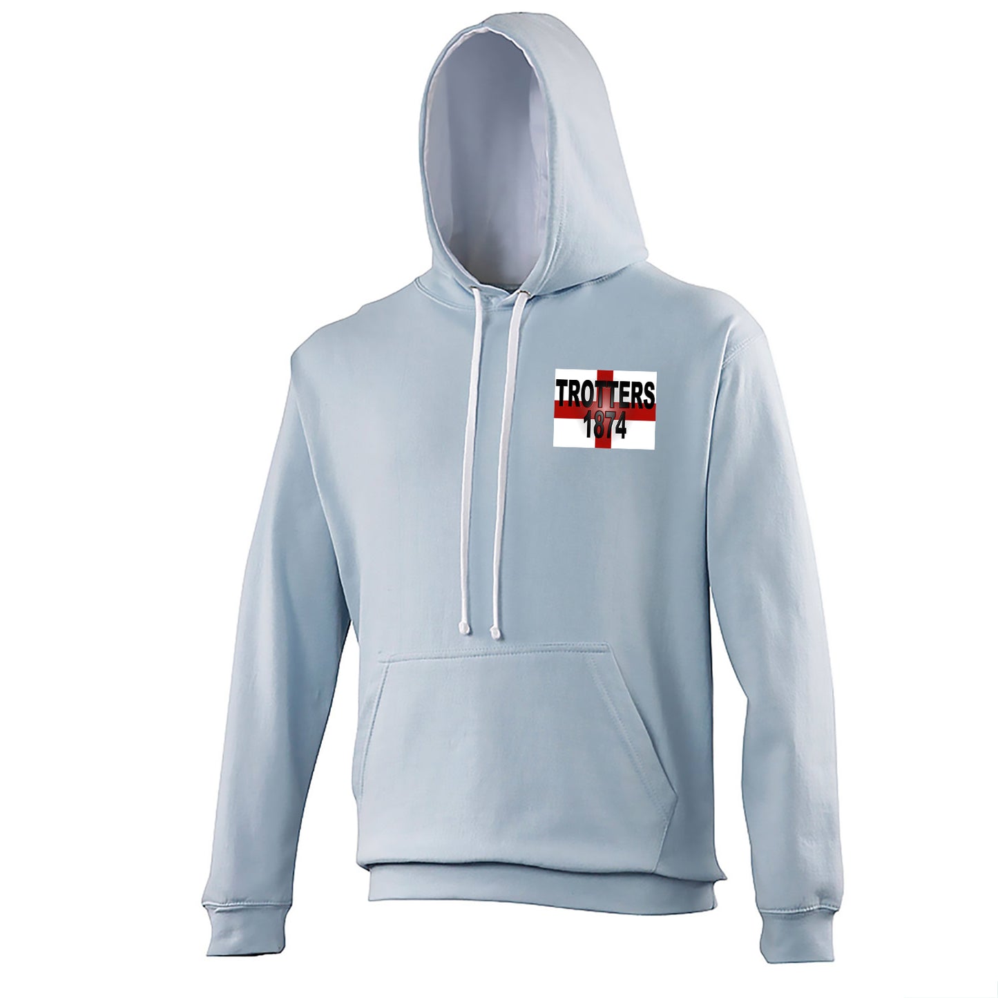 Trotters 1874 England Flag Hoodie