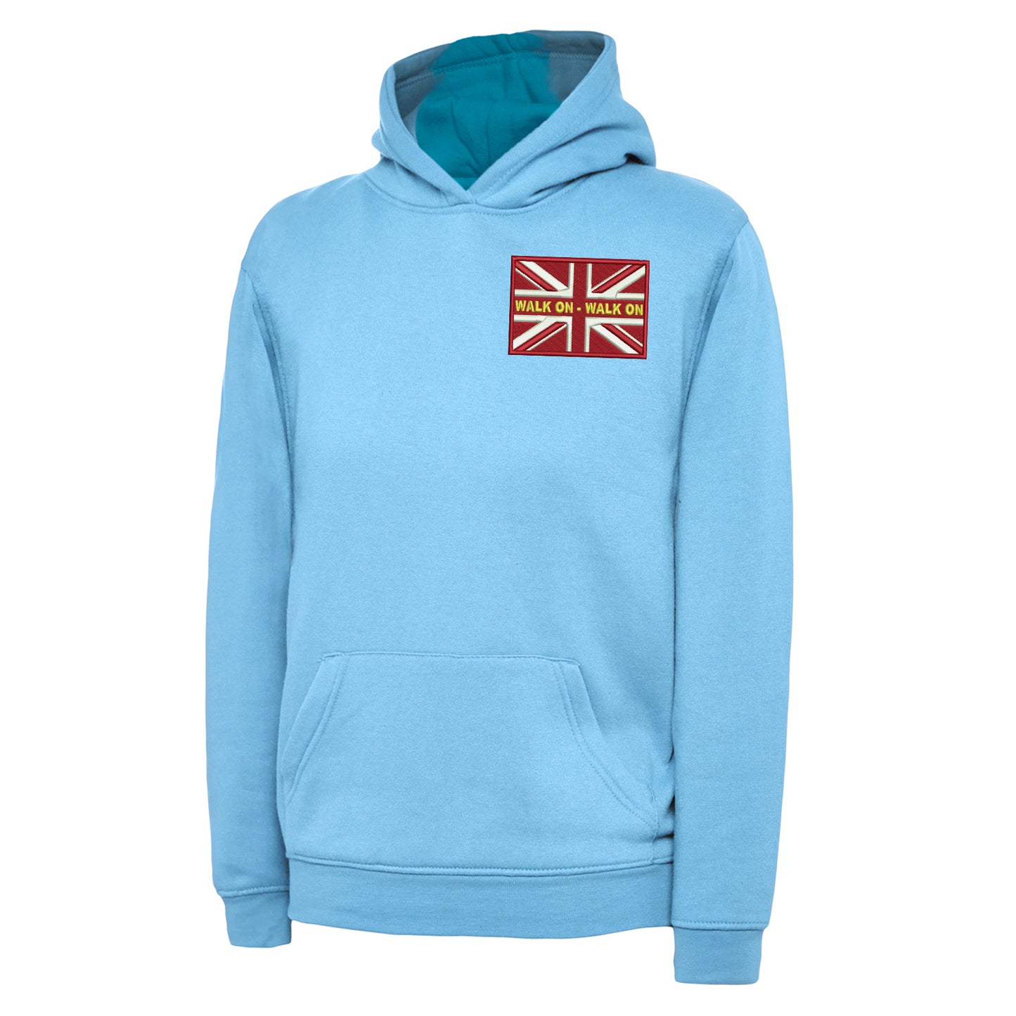 Walk On Walk On Coloured Union Jack Hoodie