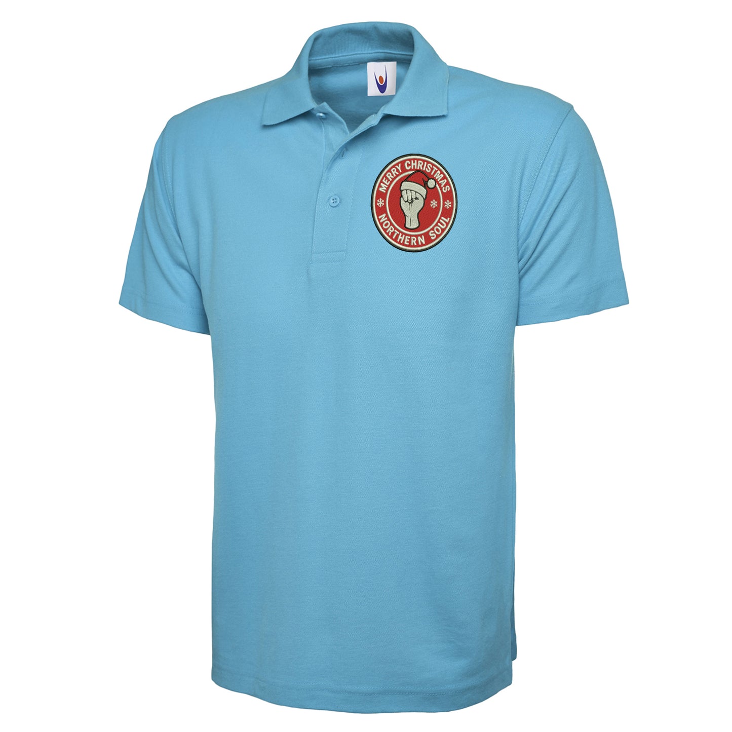 Northern Soul Christmas Polo Shirt