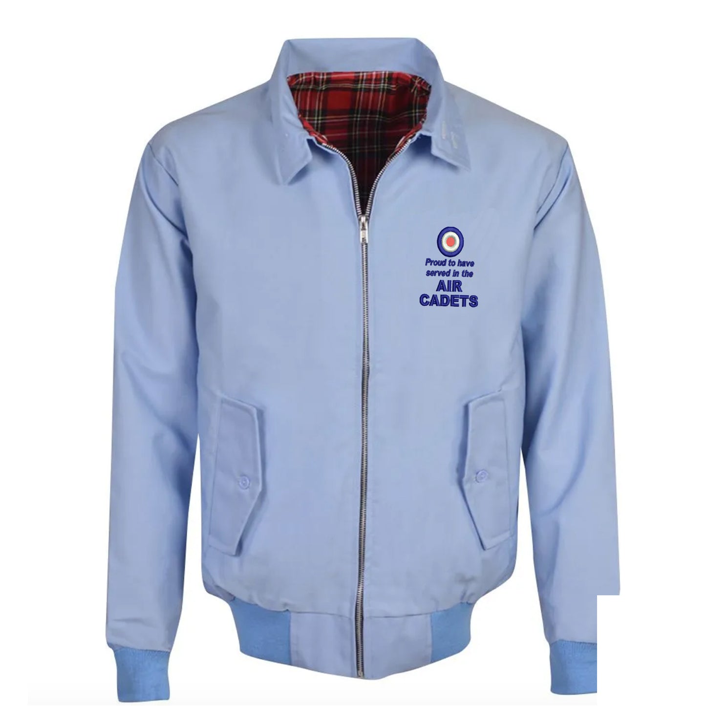 Proud to Have Served in The Air Cadets Embroidered Classic Harrington Jacket